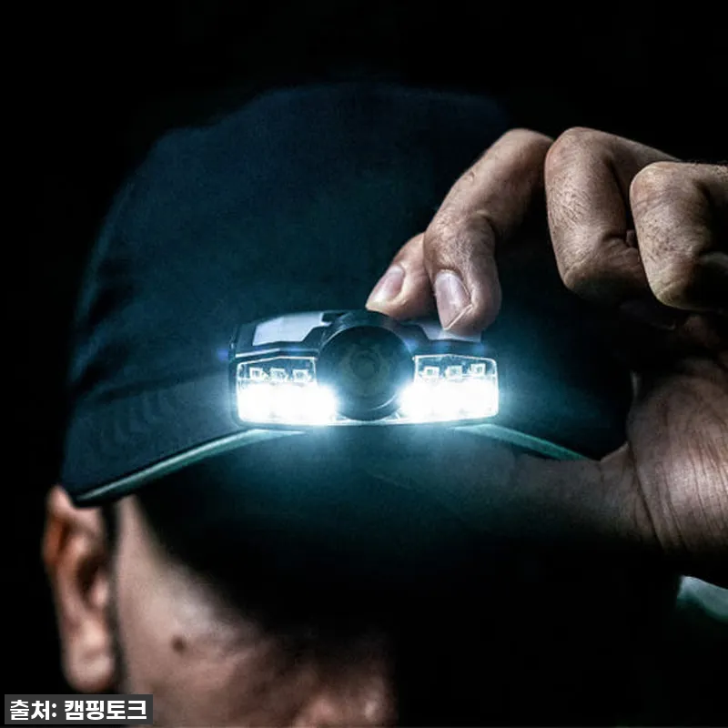 허킨스 오캡 LED 헤드랜턴 캡라이트 참고 자료