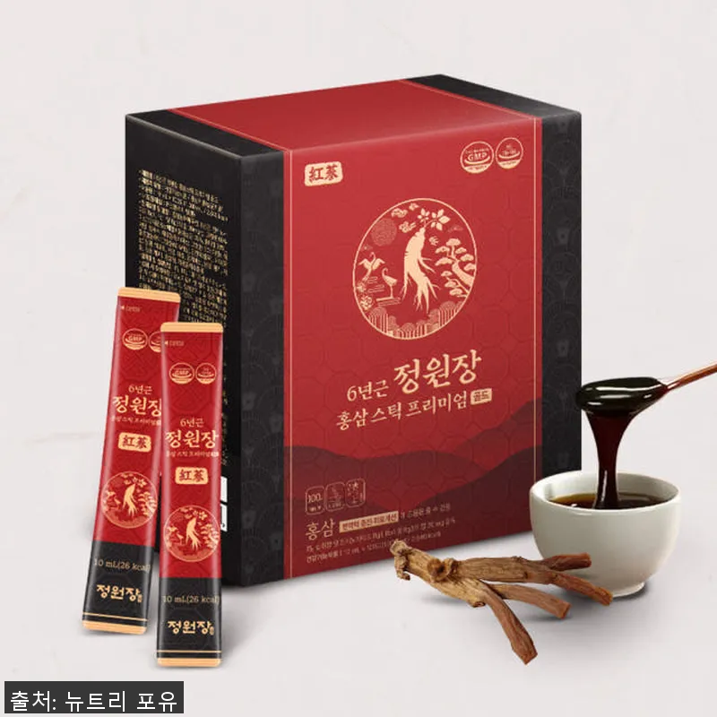 정원장 6년근 홍삼 스틱 프리미엄 골 관련 이미지