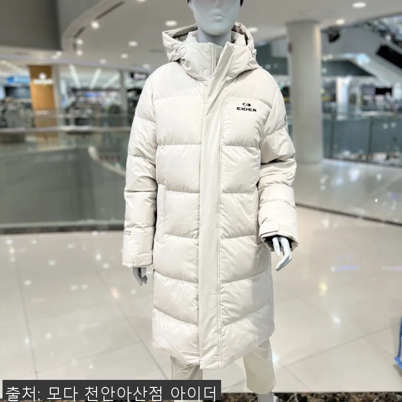 아이더 롱패딩 윈드스토퍼 구스다운 점 설명 사진