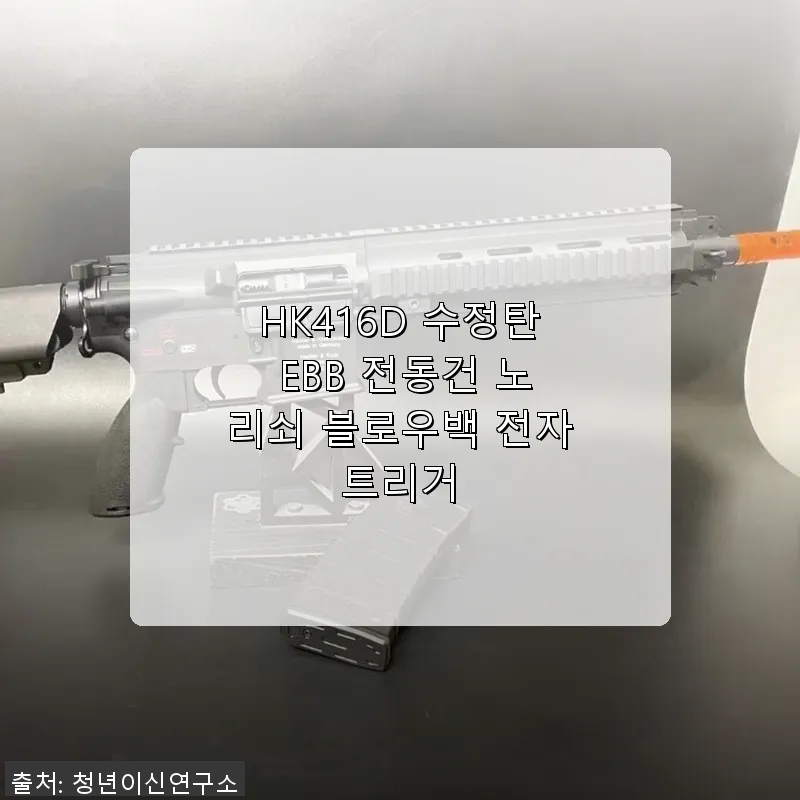 HK416D 수정탄 EBB 전동건 사 관련 이미지