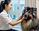 장모종 개의 건강 검진 주기 관련 이미지