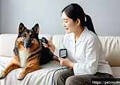 강아지 혈압 체크 방법 관련 이미지