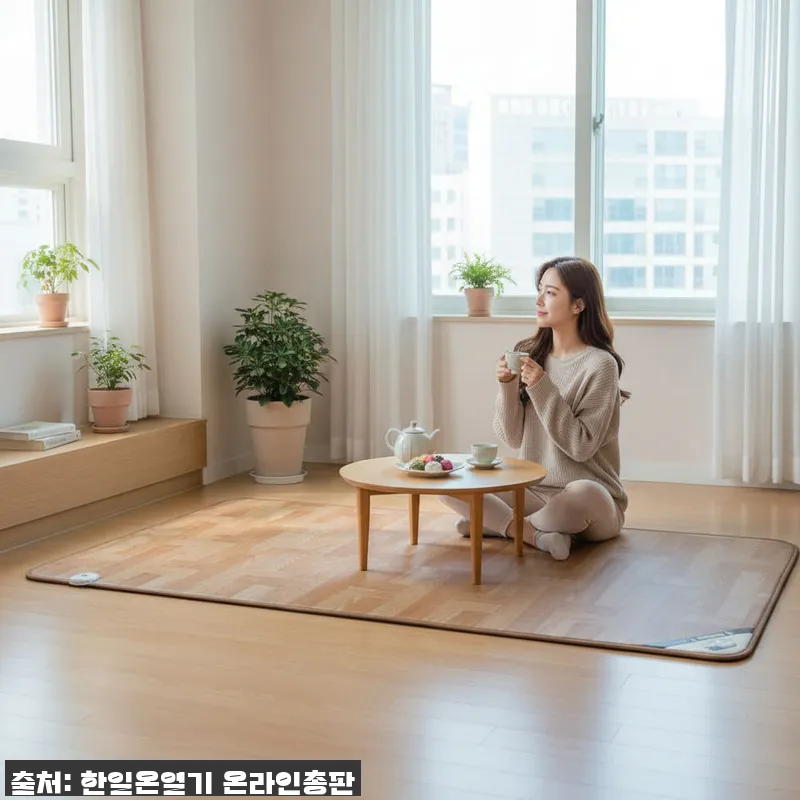 3H 한일온열기 체크마루 183cmx 설명 사진