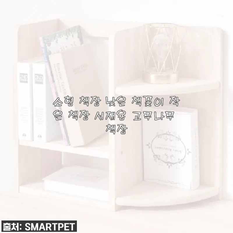 소형 책장 낮은 책꽂이 서재용 고무나 관련 이미지