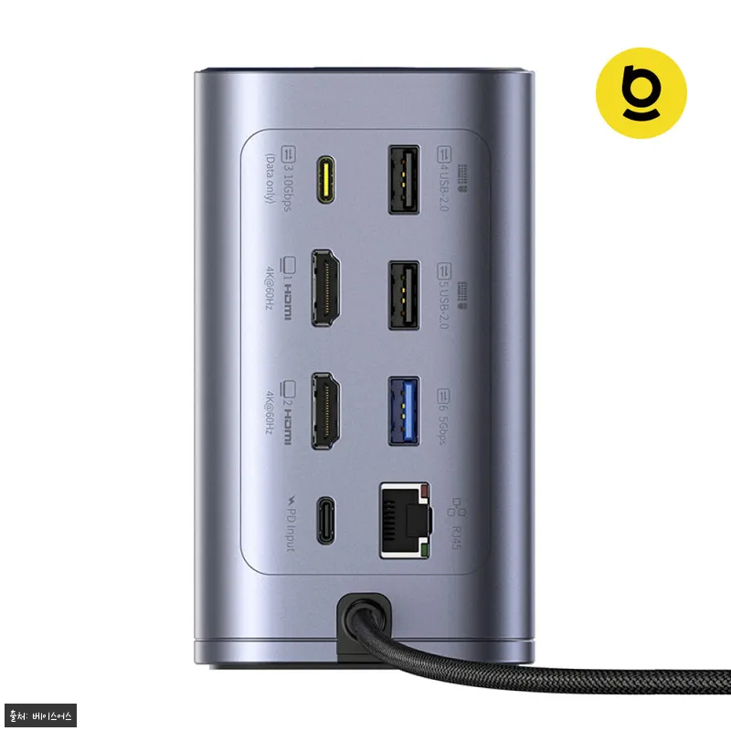 베이스어스 도킹스테이션 USB 허브 참고 자료