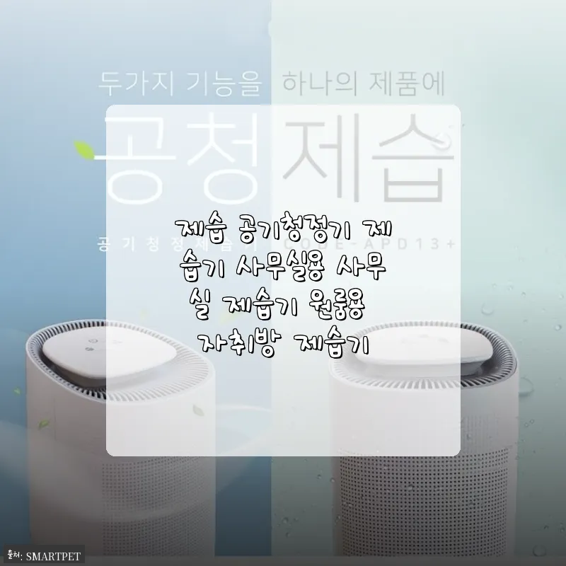 제습 공기청정기 제습기 사용후기: 자취방과 사무실에 딱 맞는 선택