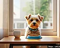 반려동물의 건강한 식사 습관 만들기 관련 이미지